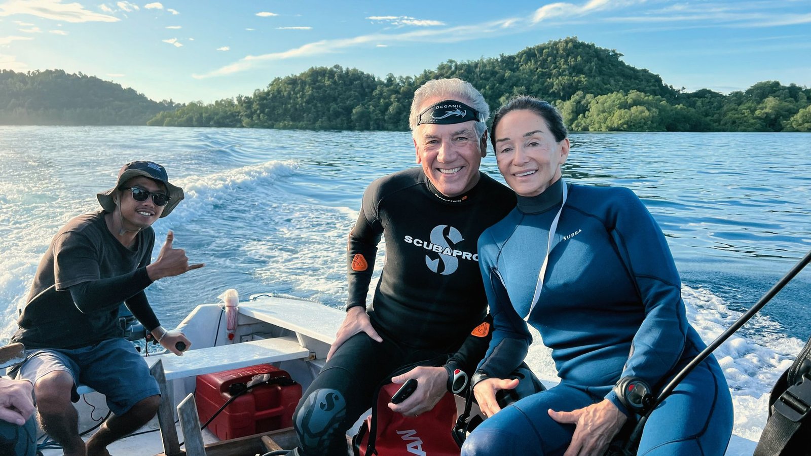 Divers in Raja Ampat