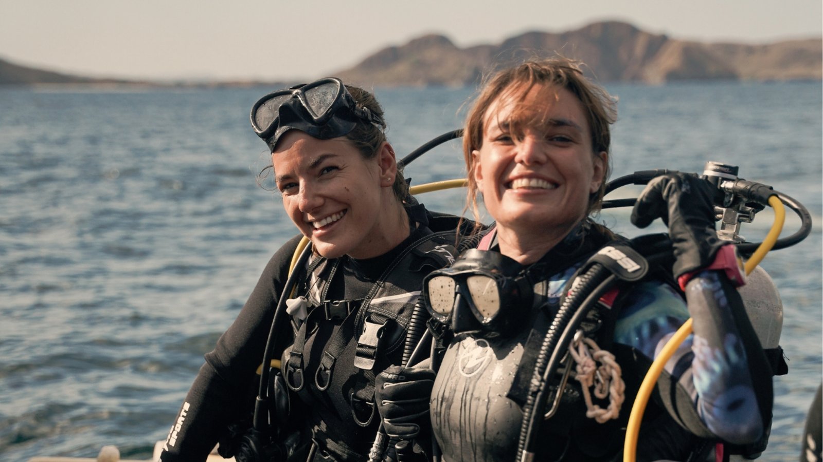 Divers ready to dive in Raja Ampat